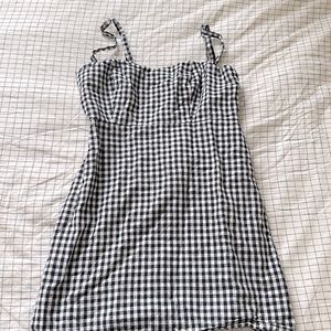 brandy melville plaid dress